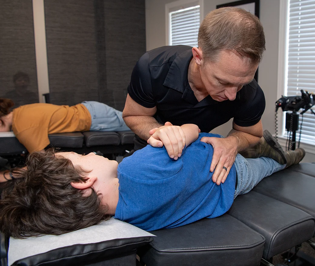 Posture and spinal assessment for scoliosis with Dr. Jason Jones