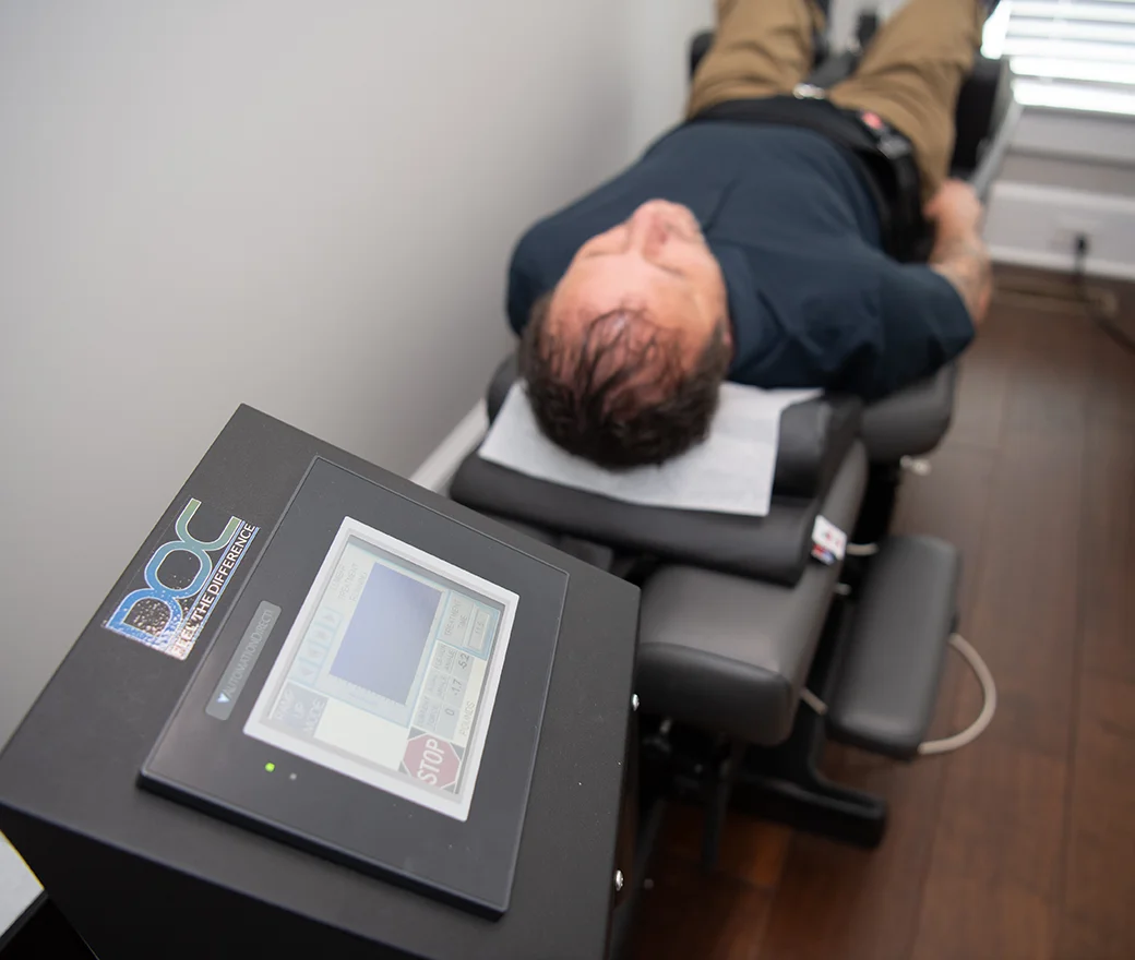 Spinal decompression therapy at Jones Family Chiropractic in Elizabeth City, NC
